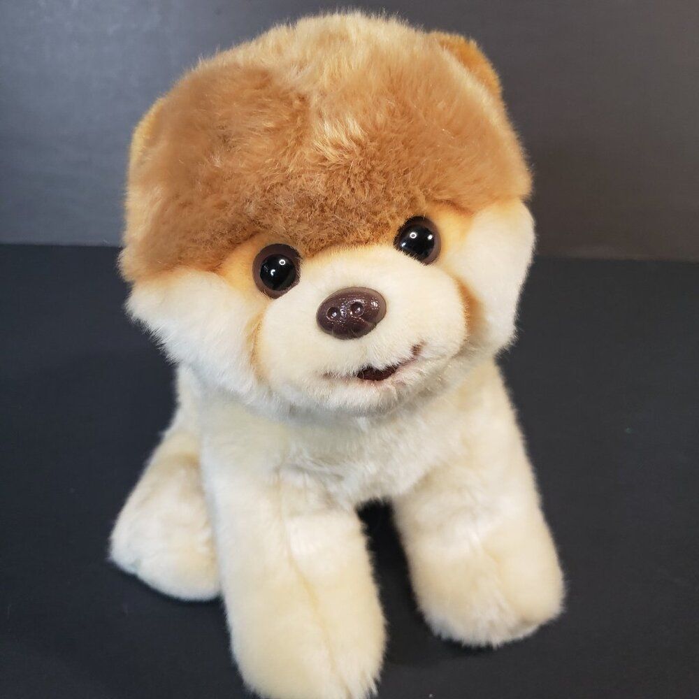 Vintage GUND Boo The Pomeranian Dog Plush 9 Inch Stuffed Animal